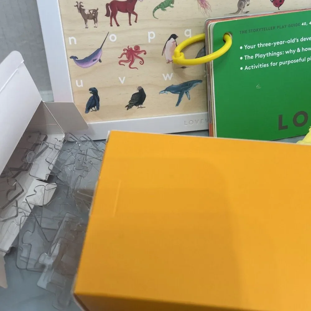 Lovevery The Storyteller Montessori Toy Play Kit Components